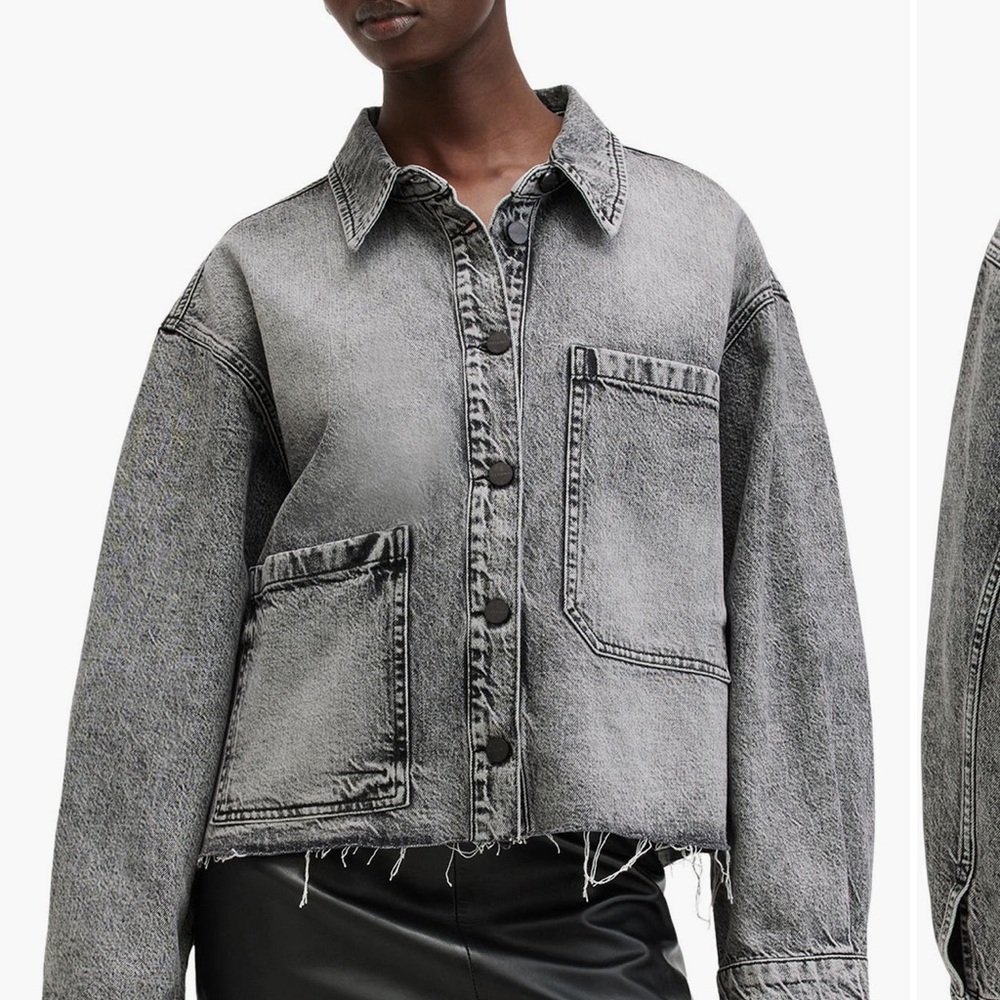 NWT ✨ AllSaints Nicky Denim Shacket